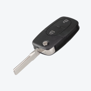 Carcasa Sevillana Con Cuna Audi 2 Botones + Pánico Para Pila 2032