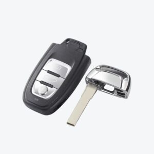 PAGINA WEB (10) Carcasa Telemando Audi Q5 3 Botones Con Inserto