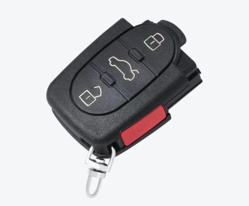 Carcasa Sevillana Sin Cuna Audi 3 Botones + Panico (Pila 1616)
