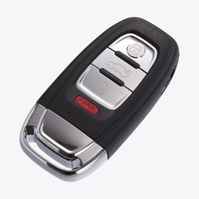 Carcasa Telemando Audi 3 Botones + Pánico