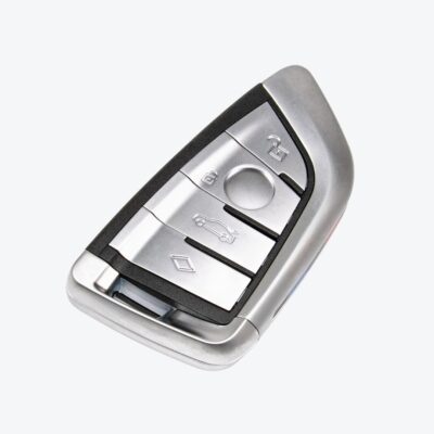 Carcasa Presencia Bmw 4 Botones Cromada Con Llave De Emergencia