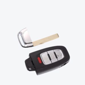 PAGINA WEB (3) Carcasa Telemando Audi 3 Botones + Pánico