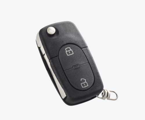Carcasa Sevillana Con Cuna Audi 2 Botones Para Pila 2032