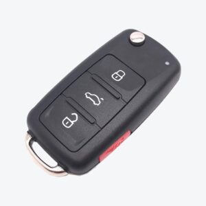 Carcasa Sevillana Audi Enteriza 3 Botones + Pánico