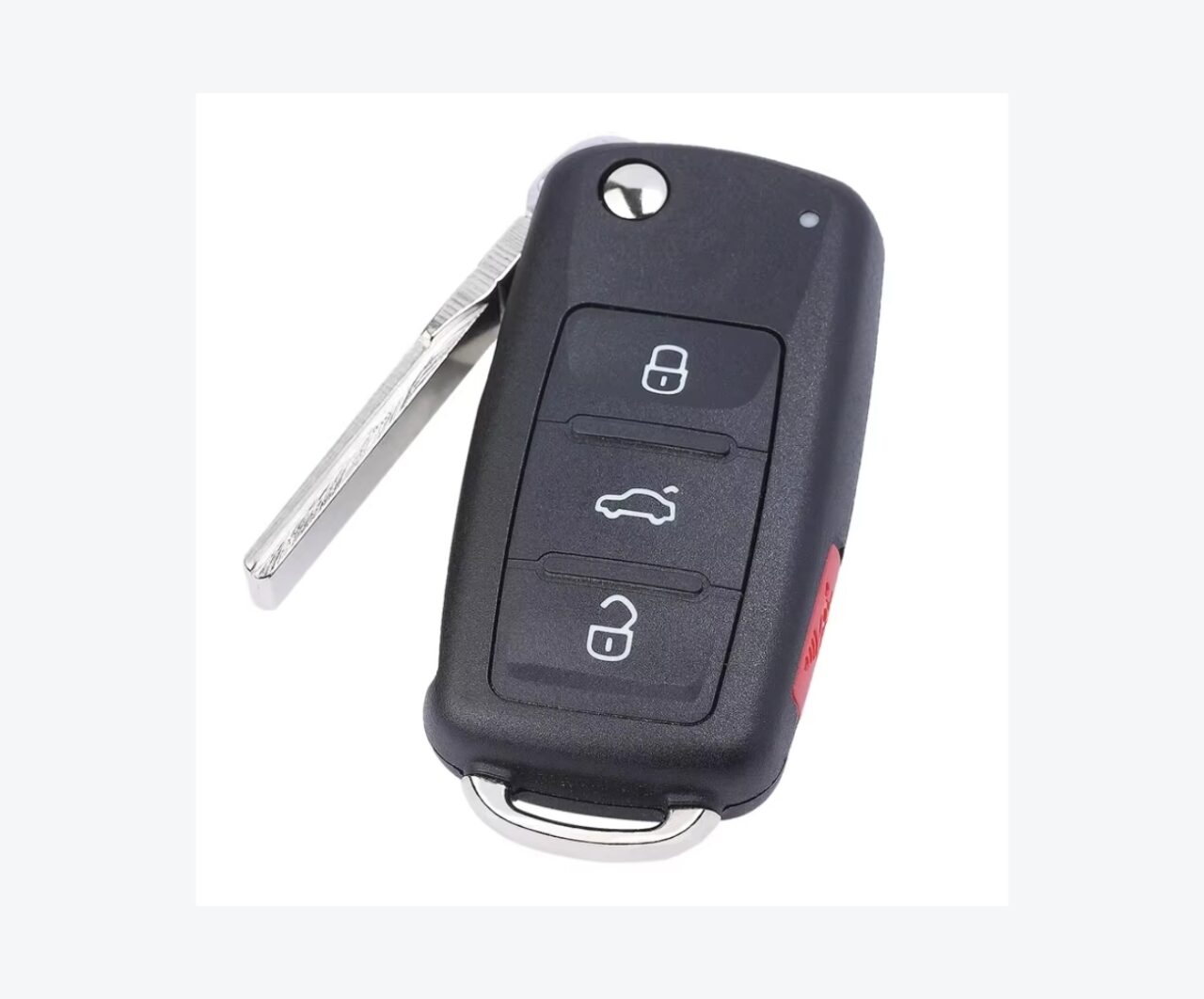 Carcasa Sevillana Audi Enteriza 3 Botones + Pánico