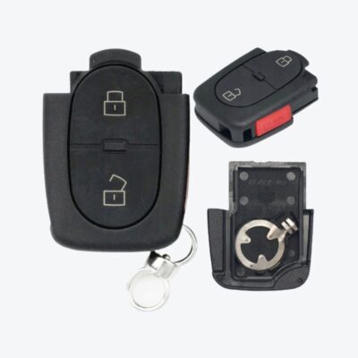 Carcasa Sevillana Sin Cuna Audi 2 Botones + Pánico