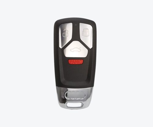 Carcasa Telemando Presencia Audi 3 Botones + Pánico