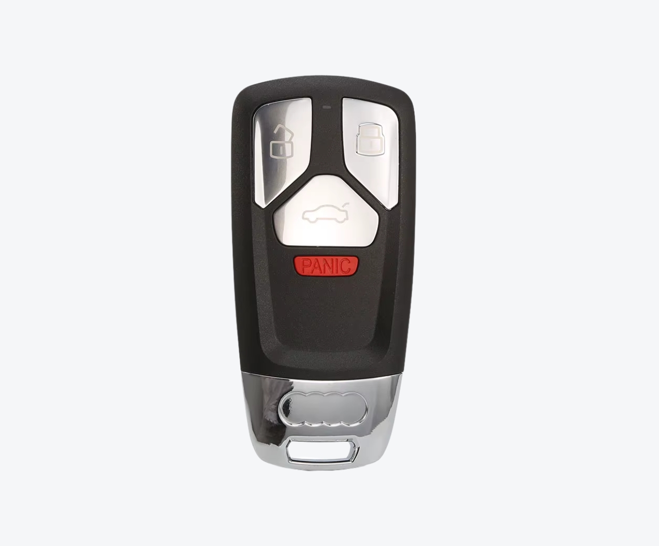 Carcasa Telemando Presencia Audi 3 Botones + Pánico