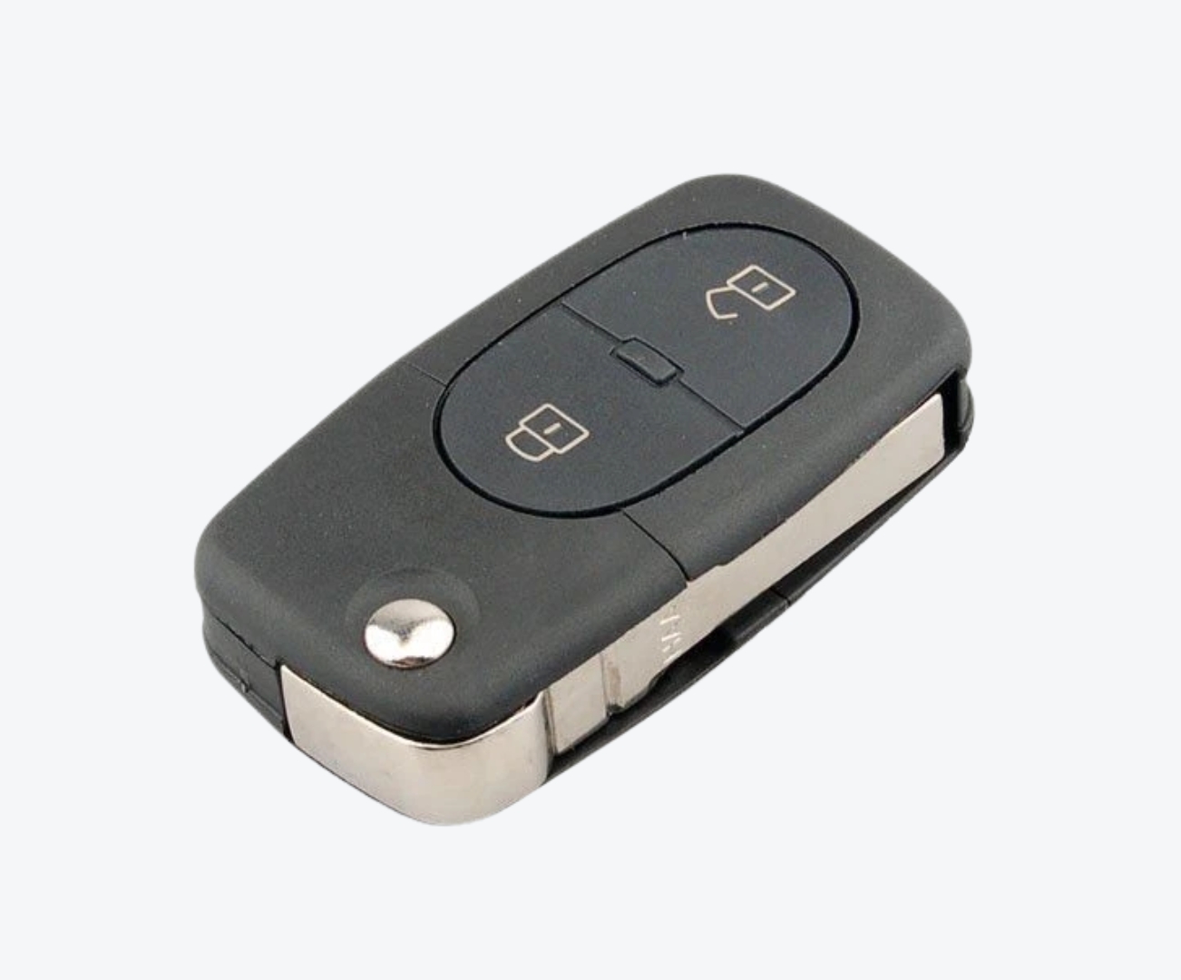 Carcasa Sevillana Con Cuna Audi 2 Botones (Pila 1616) - Imagen 2