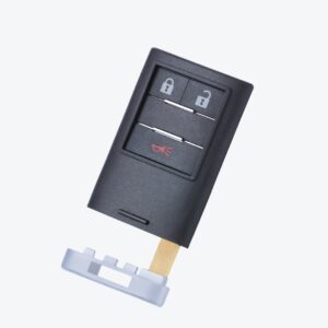 PAGINA WEB (13) Carcasa Telemando Cadillac 2 + 1 Botones Con Llave De Emergencia