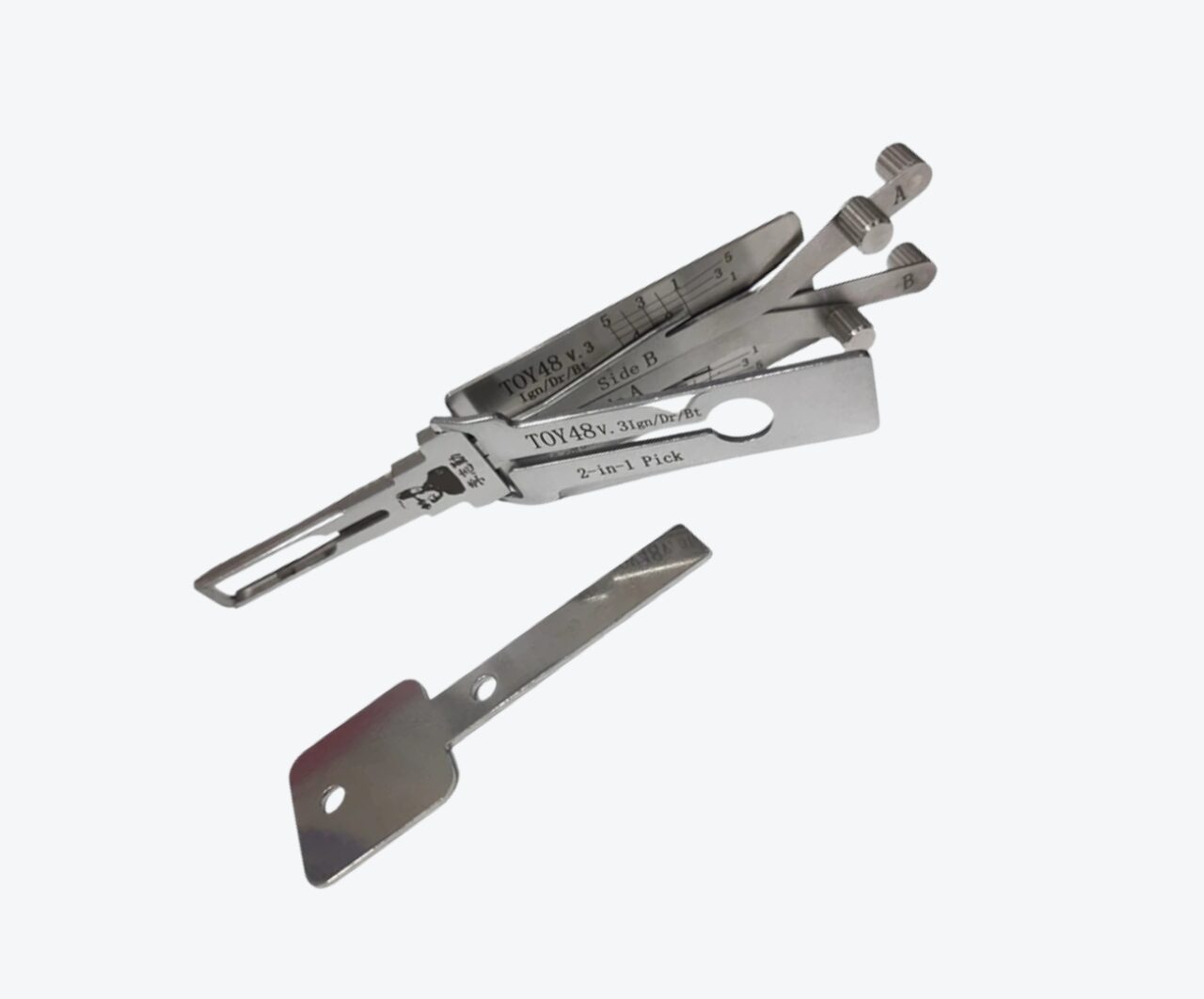 Ganzua Decodificadora Lishi Toy48 2 En 1