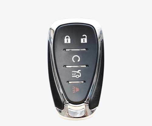 Carcasa Telemando Presencia Chevrolet 4 + 1 Botones Con Llave De Emergencia