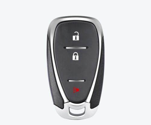 Carcasa Telemando Presencia Chevrolet 2 + 1 Botones Con Llave De Emergencia