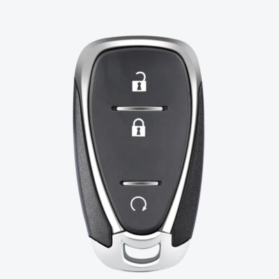 Carcasa Telemando Presencia Chevrolet 3 Botones Con Llave De Emergencia