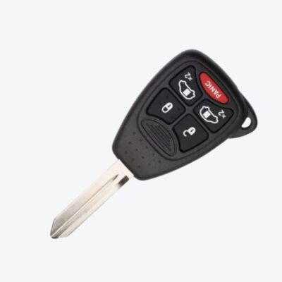 Carcasa Llave Chrysler 4 Botones + 1