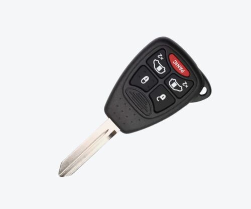 Carcasa Llave Chrysler 4 Botones + 1