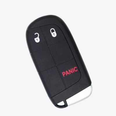 Carcasa Telemando Chrysler Dodge 2 + 1 Con Llave De Emergencia