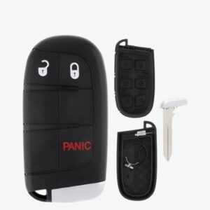 PAGINA WEB - 2025-06-17T100858.116 Carcasa Telemando Chrysler Dodge 2 + 1 Con Llave De Emergencia