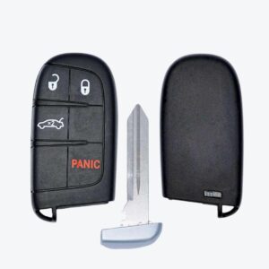 PAGINA WEB - 2025-06-17T101057.086 Carcasa Telemando Chrysler Dodge 3 + 1 Botones Con Llave De Emeregencia