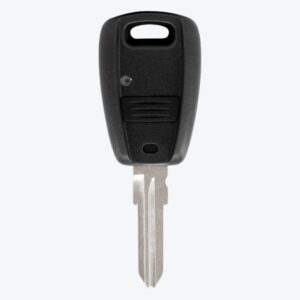 Carcasa Llave Fiat 1 Boton Sip 22 Negra