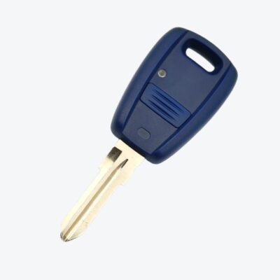 Carcasa Llave Fiat 1 Botón Gt15 Azul