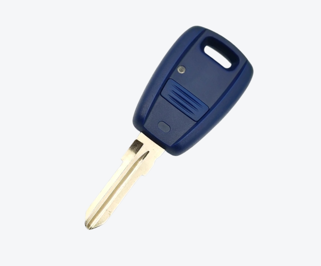 Carcasa Llave Fiat 1 Botón Gt15 Azul
