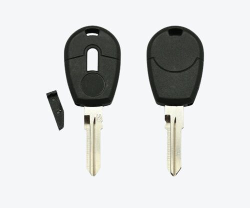 Llave Porta Chip Fiat Gt15 Negra Desmontable