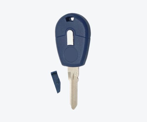 Llave Porta Chip Fiat Gt15 Azul Desmontable
