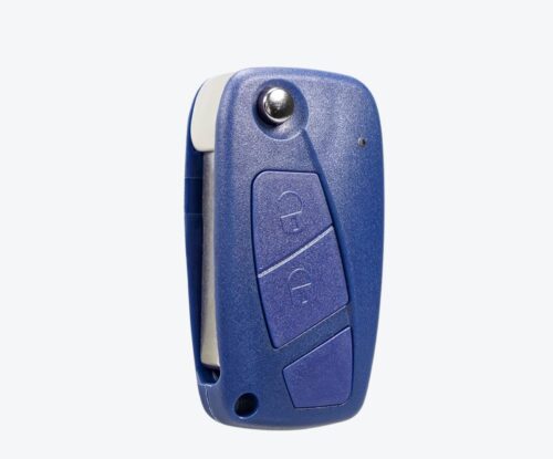 Carcasa Sevillana Fiat Azul 3 Botones Sin Porta Pilas