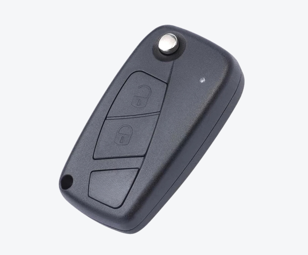 Carcasa Sevillana Fiat Negra 2 Botones Con Porta Pilas