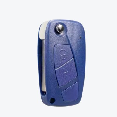 Carcasa Sevillana Fiat Azul 2 Botones Sin Porta Pilas