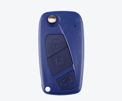 Carcasa Sevillana Fiat Azul 3 Botones Con Porta Pilas