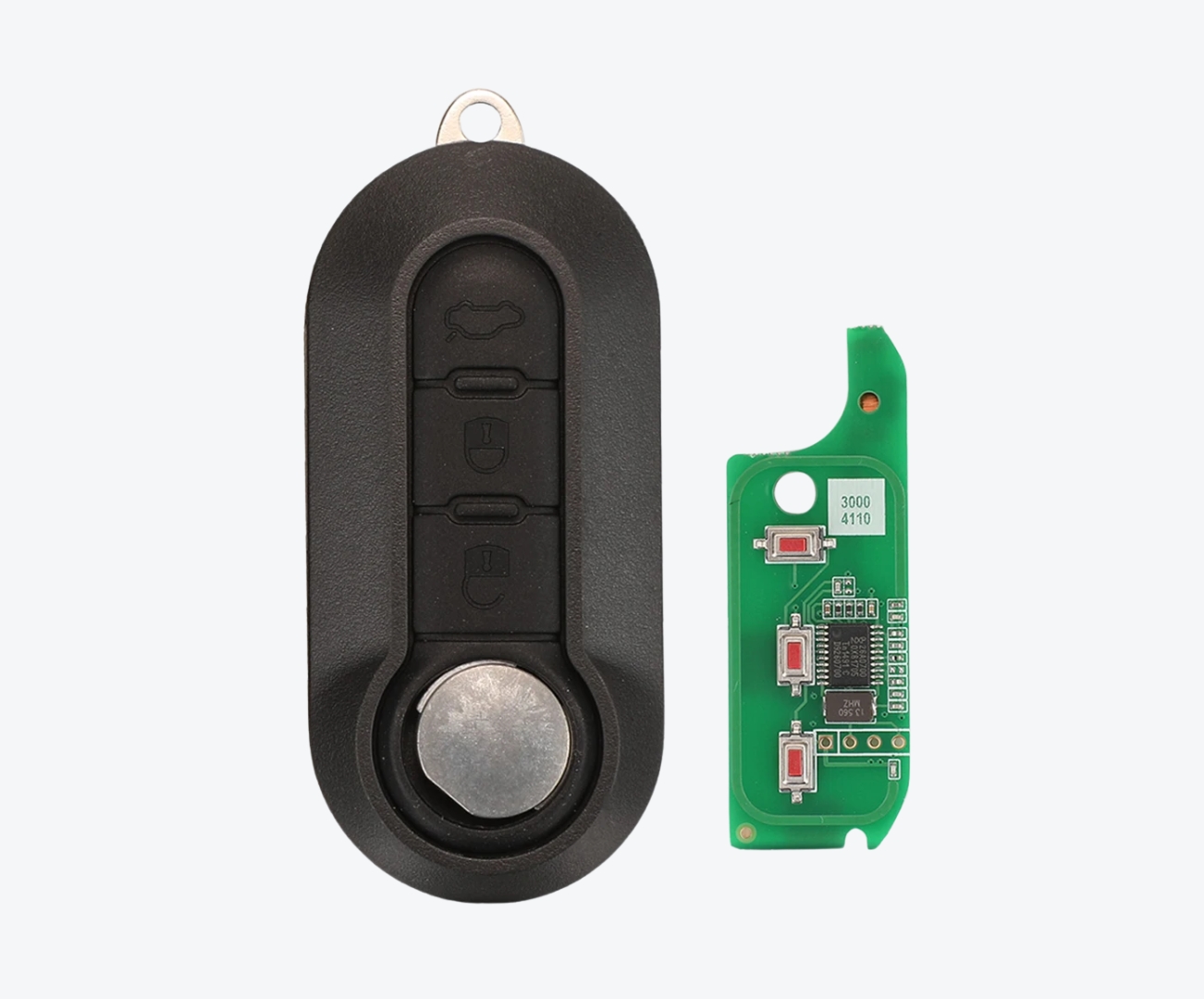 Telemando Fiat 3 Botones Pcf7946 433 Mhz