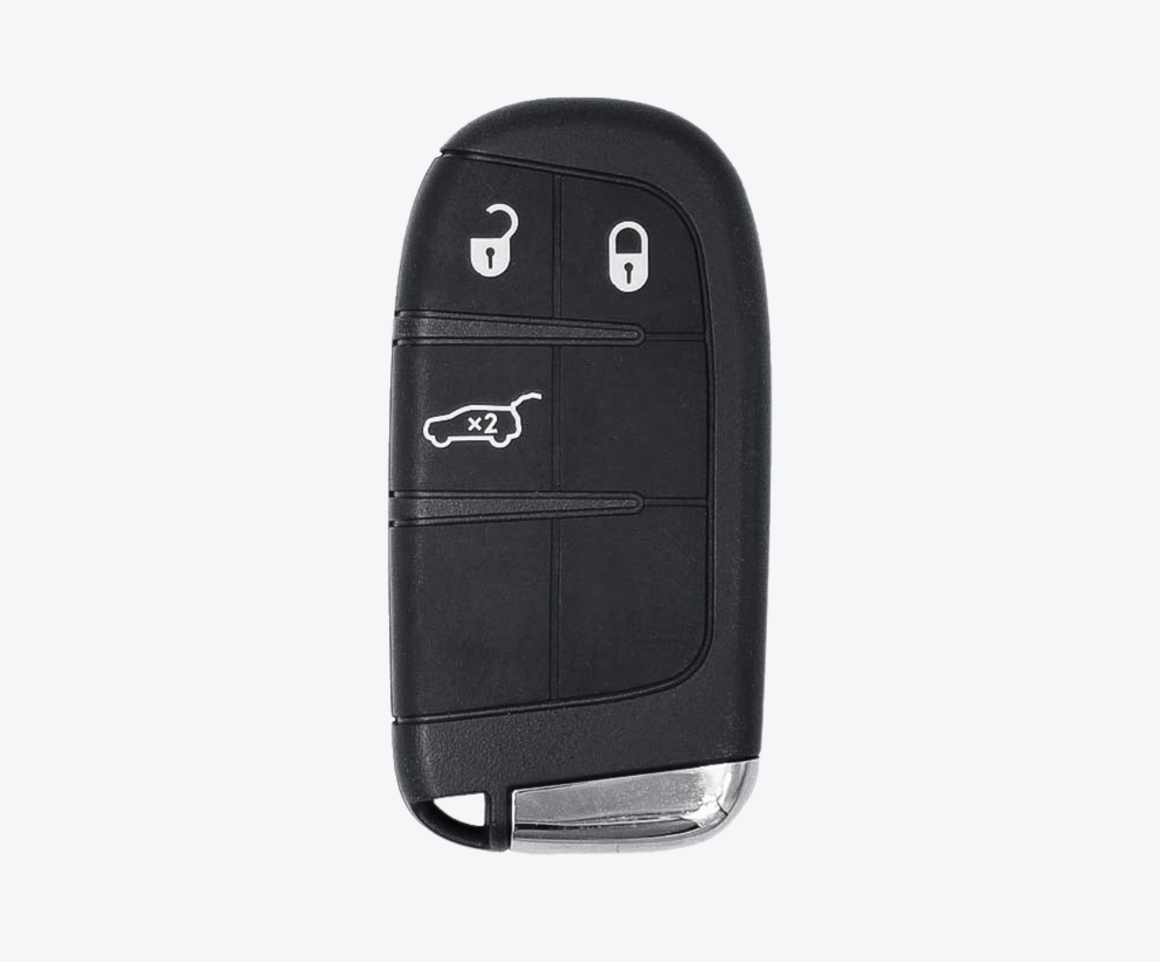 Carcasa Telemando Presencia Fiat 3 Botones Suv Sip22