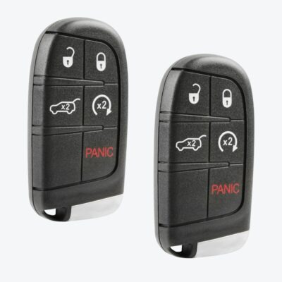 Carcasa Telemando Presencia Fiat 4 + 1 Botones Suv Sip22