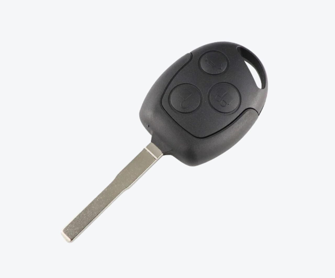 Carcasa Con Cuna Ford Fija 3 Botones Hu101