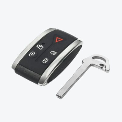 Carcasa Smart 5 Botones Jaguar Con Llave De Emergencia