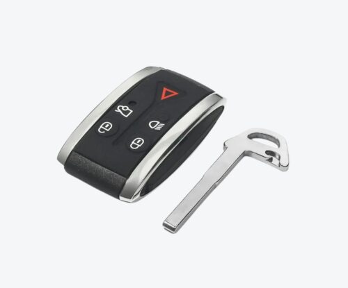 Carcasa Smart 5 Botones Jaguar Con Llave De Emergencia