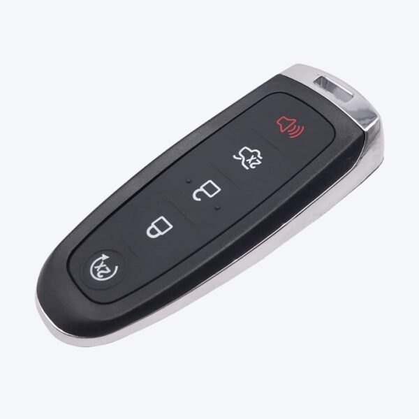 Carcasa Telemando Presencia Ford 4 + 1 Botones Con Llave De Emergencia