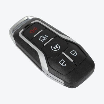 Carcasa Telemando Presencia Ford 4 + 1 Botones Con Llave De Emergencia