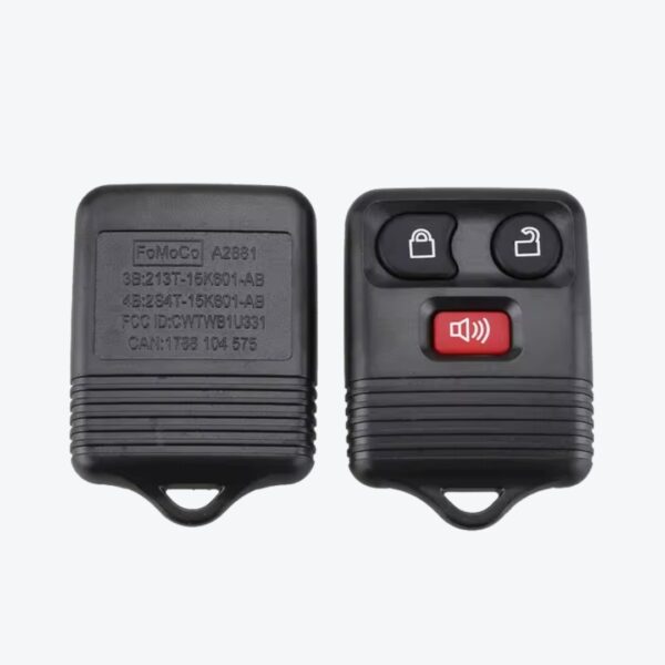 Telemando Tipo Llavero Ford 3 Botones 315 MHz y 433 MHz