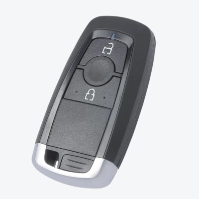 Carcasa Telemando Presencia Ford 2 Botones Con Llave De Emergencia