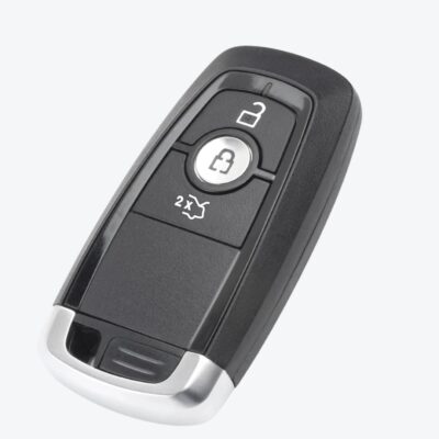 Carcasa Telemando Presencia Ford 3 Botones Presencia Con Llave De Emergencia