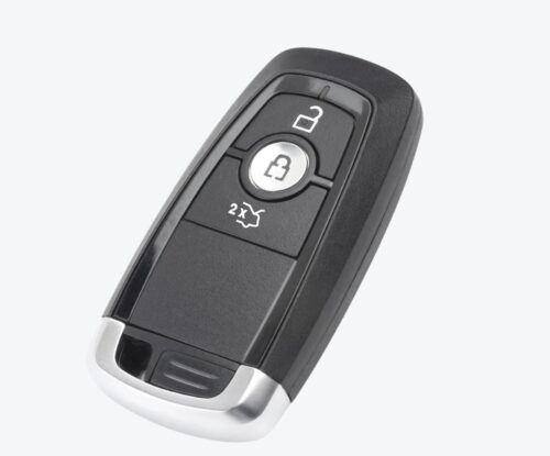 Carcasa Telemando Presencia Ford 3 Botones Presencia Con Llave De Emergencia