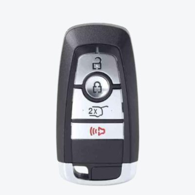 Carcasa Telemando Presencia Ford 3 Botones + 1 Con Llave De Emergencia