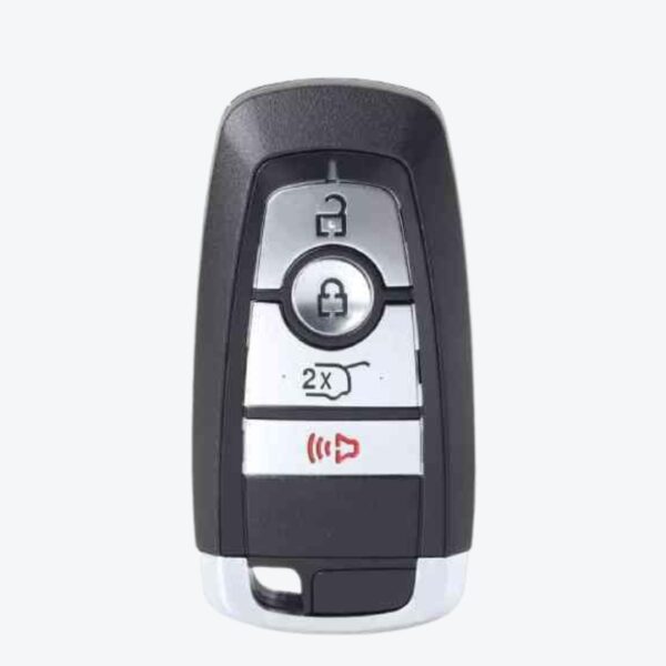 Carcasa Telemando Presencia Ford 3 Botones + 1 Con Llave De Emergencia