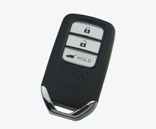 Carcasa Telemando Presencia Honda 3 Botones Con Llave De Emergencia
