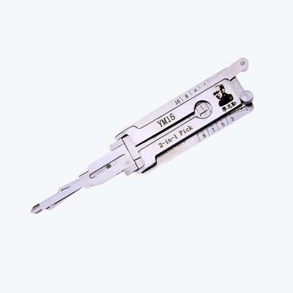 Ganzúa Decodificadora Lishi Ym15 2 En 1