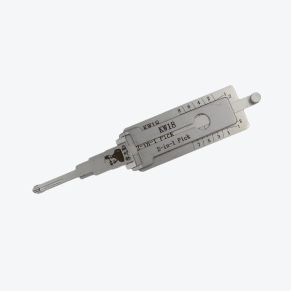 Ganzúa Decodificadora Lishi KW18 2 en 1