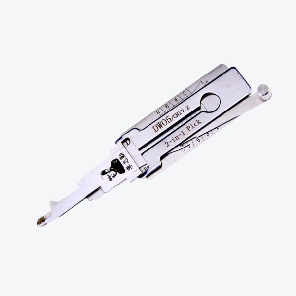 Ganzúa Decodificadora Lishi DWO5/CH1 2 En 1 Chevrolet